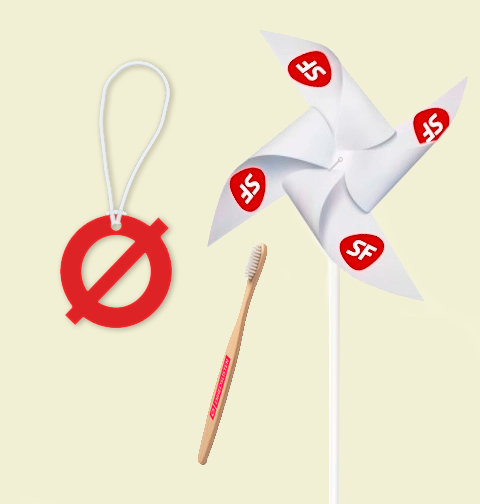 Giveaways til partier