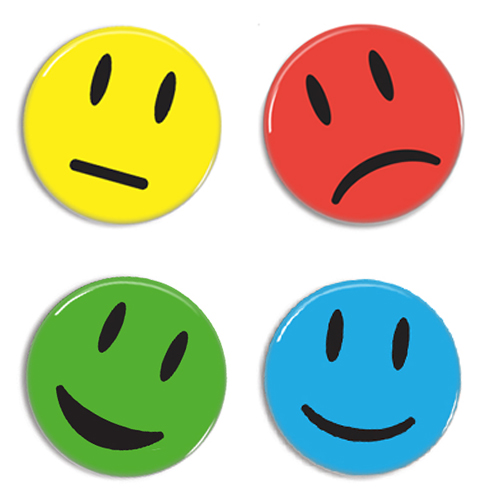 37 mm Smiley magnets