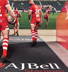 Udendørsmåtter med logo