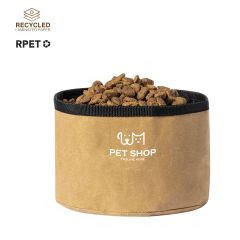 Foldable food bowl made from recycled materials 1.3 L