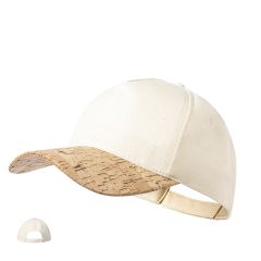 Cork and Cotton Cap with Velcro Closure