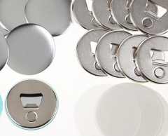 56mm bottle opener parts (with magnet) - complete set