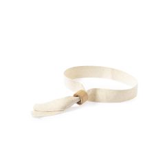 Cotton Wristbands with Bamboo Clasp for Events