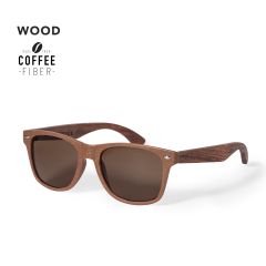 Sunglasses made from coffee fibers and wood