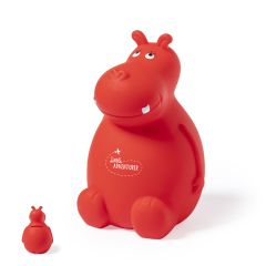 Hippopotamus Piggy Bank with Bottom Lid