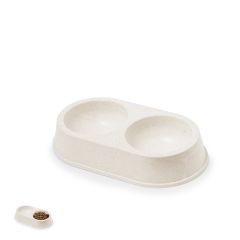 Bamboo Fiber Food and Water Bowl for Pets