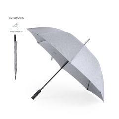 Large Grey Umbrella with Straight Handle Ø 130 cm