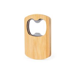 Magnetic Bamboo Bottle Opener - Option for Logo Customization