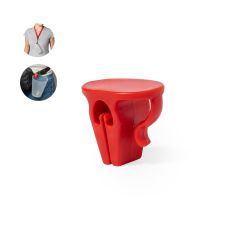 Plastic Cup Holder with Clip for Events and Festivals