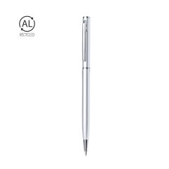 Elegant Slim Ballpoint Pen in Recycled Aluminum
