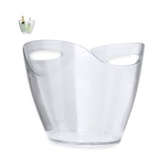 Large 8-liter plastic ice bucket for champagne and white wine