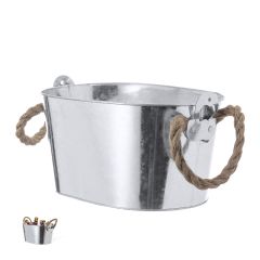 Metal Ice Bucket with Built-in Bottle Opener 6L