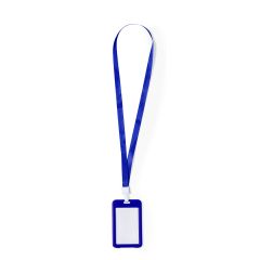 Lanyard and ID Pocket in Polyester and PVC, Multiple Color Options