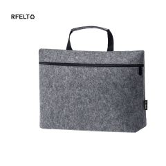 15-inch RPET Felt Laptop Bag with Inner Pocket and Carry Handle
