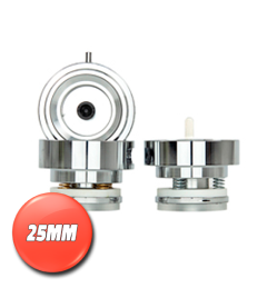 Round 25 mm dies for MULTI badge maker