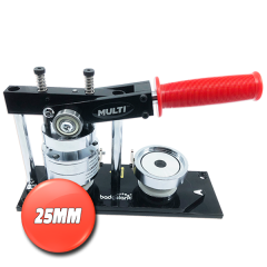 25mm Badgemachine MULTI - Body incl. one size die