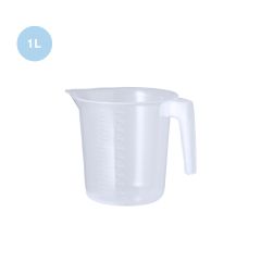 Plastic Measuring Cup with Handle 1 Liter with Logo Option