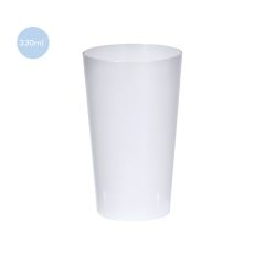 Tall Plastic Cups for Events and Festivals 330 ml