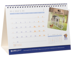 Spiral-bound calendar