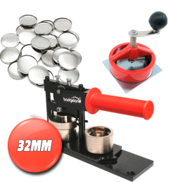 Badge machine package PRO small package 32mm