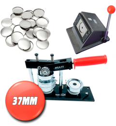 Badge machine package MULTI large package 37mm