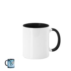 Ceramic Mug with Colored Interior and Handle, 350 ml