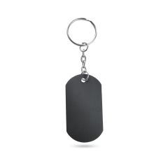 Dog Tag Keychain - Option for Engraving and Printing