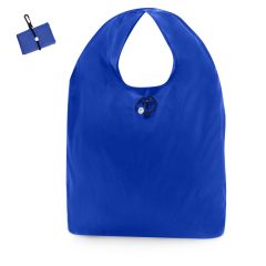 Foldable Polyester Bag with Elastic Cord and Carabiner