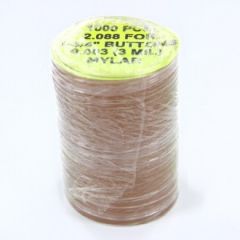 Mylar 1000 pcs. plastic cover for 44 mm badges and magnets