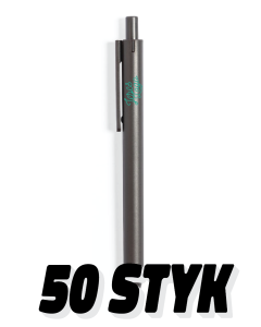 50 pcs pens with logo - coffee fibers