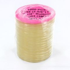 Mylar 1000 pcs. plastic front for 56 mm badges and magnets