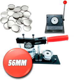 Badge machine package MULTI large package 56mm