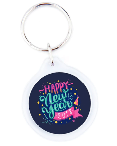 Round Acrylic Keychain 40.5 x 45.5mm