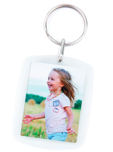 Rectangular Acrylic Keychain 32.5 x 43mm