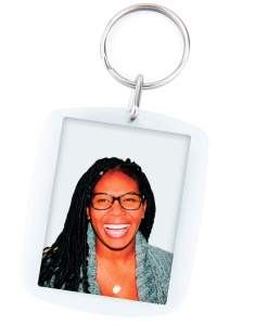 Photo Keychain Rectangular Acrylic 45 x 55mm