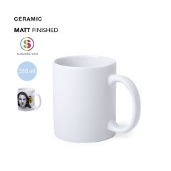 Ceramic mug for sublimation printing - matte mug 350ml