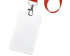 ID plastic sleeve 65x106mm