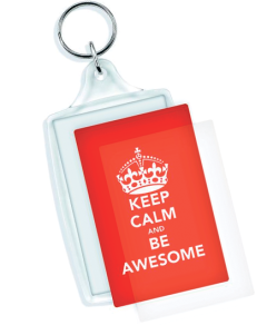 Photo Keychain Rectangular Acrylic 55 x 96mm