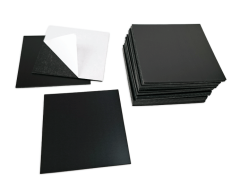 Square 69.8 x 69.8mm self-adhesive magnet
