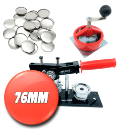 Badge Machine Package MULTI Small Package 76 mm