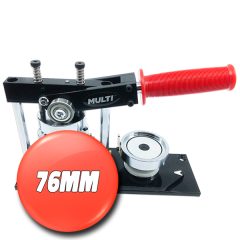 76mm Badgemachine MULTI - Body incl. one size die