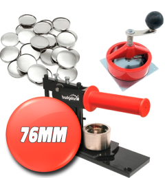 Badge Machine Package PRO Small Package 76mm