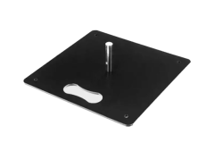 Flat Metal Base 8 kg - for Beach Flags and More