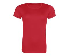 Recycled Polyester Lightweight Stretch T-Shirt - Women