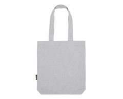 Fairtrade organic cotton tote bag with long handles 38 x 42 x 7 cm