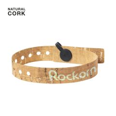 Cork Event Wristbands: Adjustable and Water-Resistant
