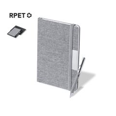 Gift Box with Notebook and Ballpoint Pen in RPET