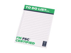 A5 Notepad with Adhesive - Custom Printed