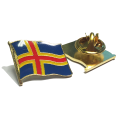 Åland Flag Enamel Pin