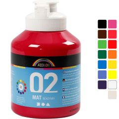 School Acrylic Paint, 500 ml - Choose Color